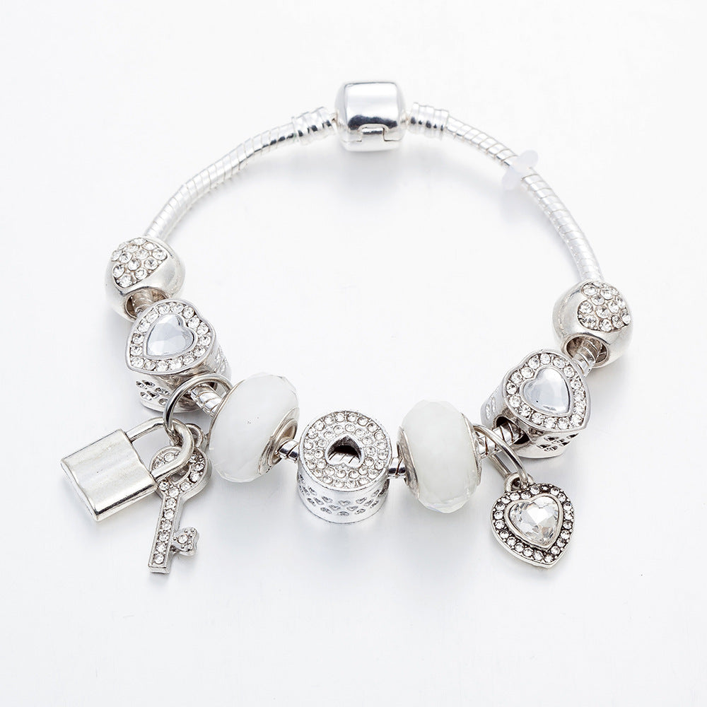 Transparent bracelet detail