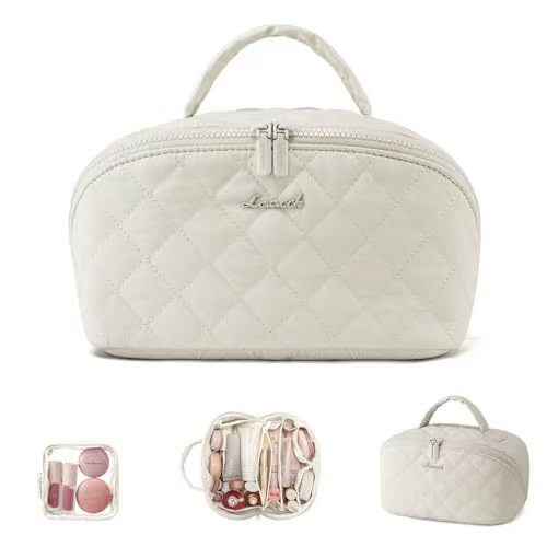 Elegant Organiser Bag — Rice White product