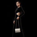 Chain Crossbody — BEIGE model